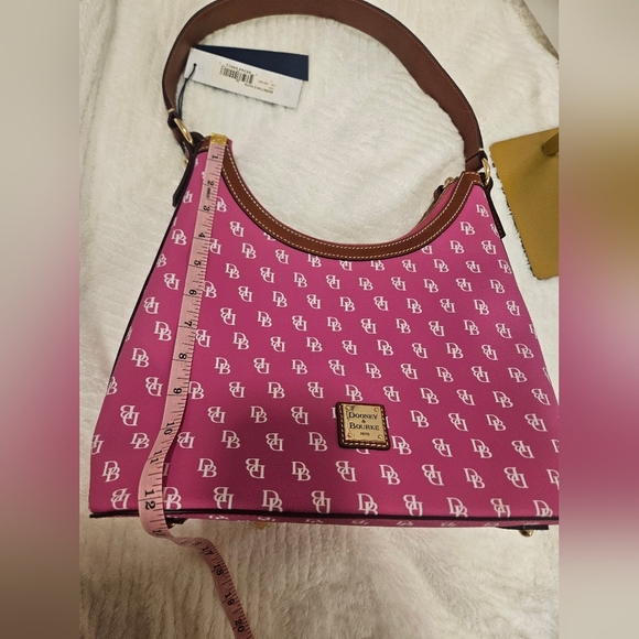 Dooney & Bourke Gretta Hobo Bag, Pink, Cute, Feminine,Flirty, Girlhoodcore, NWT - Picture 8 of 15